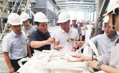 扬中市威金斯肥业公司正式开工